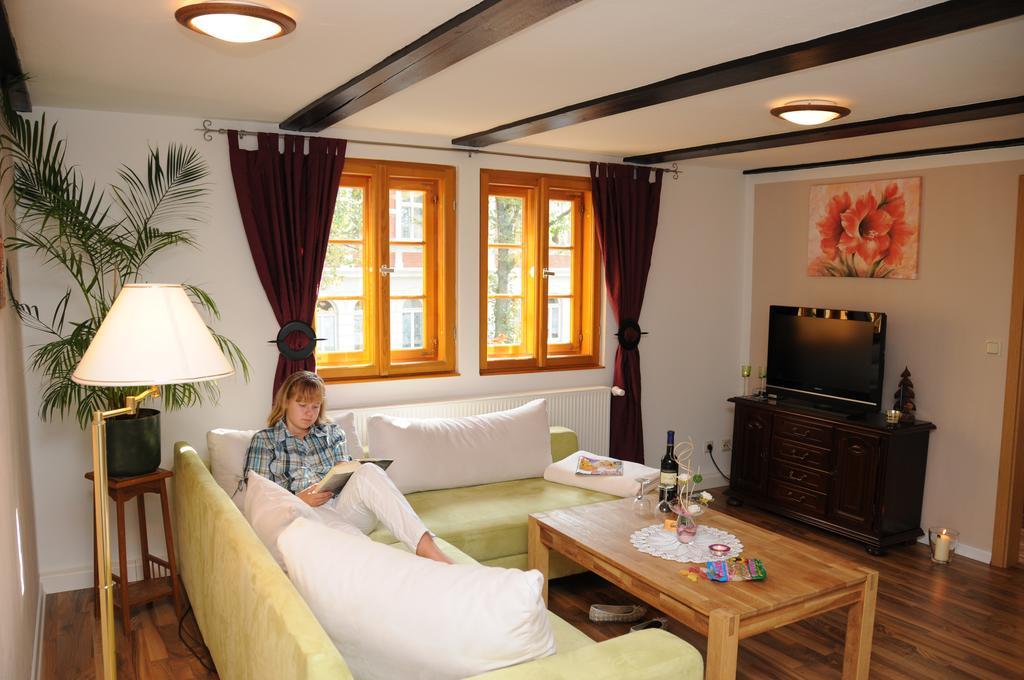 Ferienhaus Am Oeringer Tor Quedlinburg Dış mekan fotoğraf
